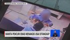 VIDEO: Wanita Pencuri Emas Menangis Usai Ditangkap
