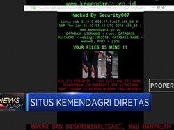 Wah! Situs Resmi Kemendagri Diretas