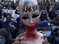 FOTO: Aksi Protes Mahasiswa