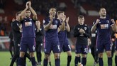Bournemouth meraih kemenangan tandang kedua dalam Liga Inggris musim ini. Memainkan laga pembuka pekan keenam, The Cherries menang 3-1 atas Southampton di Stadion St. Mary. (AP Photo/Kirsty Wigglesworth)