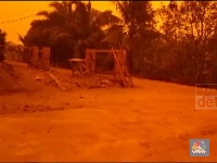 Viral Langit Jambi Berwarna Merah, Ada Apa?