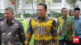 Bamsoet Pimpin Rombongan DPR Rapat Bersama Jokowi Bahas RKUHP