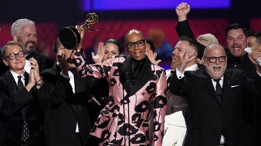 71st Primetime Emmy Awards - Show - Los Angeles, California, U.S., September 22, 2019. RuPaul accepts the award for Outstanding Competition Program for
