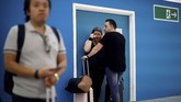 Pada Mei lalu, Thomas Cook mengalami kerugian besar akibat ketidakpastian Brexit yang mengakibatkan para turis menunda pemesanan liburan musim panas. Thomas Cook membukukan penjualan tahunan sebesar 9 miliar poundsterling, dan melayani 19 juta pelanggan di 16 negara. (Photo by Tolga Akmen / AFP)