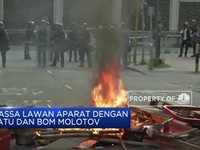 Demonstrasi di Hong Kong Kian Anarkis