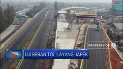 Uji Beban Tol Layang Jakarta - Cikampek