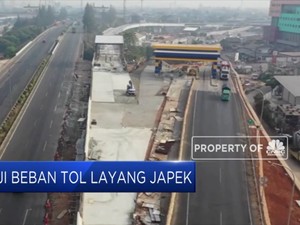 Uji Beban Tol Layang Jakarta - Cikampek