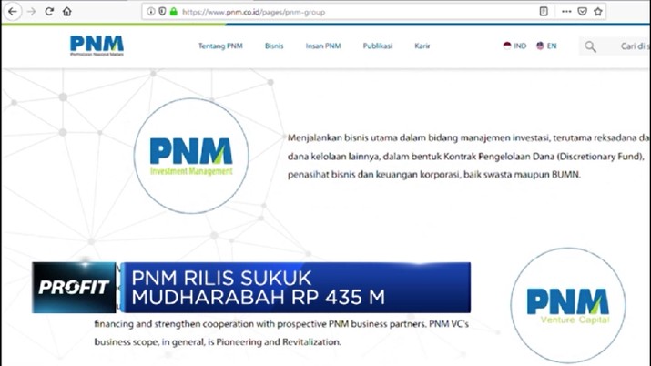PNM Rilis Sukuk Mudharabah Rp 435 Miliar (CNBC Indonesia TV) PNM Rilis Sukuk Mudharabah Rp 435 Miliar (CNBC Indonesia TV)