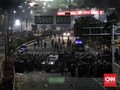 TNI dan Polisi Sempat Buyar Tak Tahan Gas Air Mata