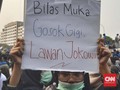 Poster Demo Mahasiswa: 'Gosok Gigi, Lawan Jokowi'
