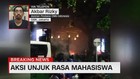 VIDEO: Aksi Unjuk Rasa Mahasiswa di Kawasan GBK