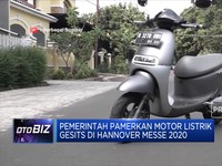 Pemerintah Pamerkan Motor Listrik Gesits di Hannover