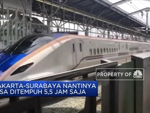 Indonesia dan Jepang Sepakat Bangun Kereta Semi Cepat