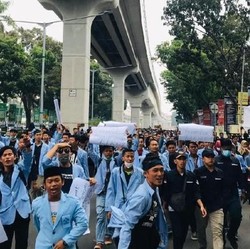 Aksi Mahasiswa Meluas, Dari Palembang Hingga Parepare