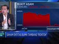 Saham Emiten Tambang BUMN Berguguran
