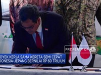 Indonesia-Jepang Teken MoU Kereta Semi-Cepat Jakarta-Surabaya