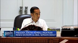 Lagi, Presiden Ingatkan Ancaman Resesi Global