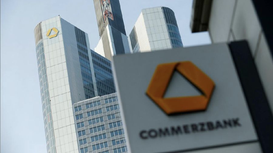 Gedung Commerzbank di Frankfurt, Jerman (REUTERS/Ralph Orlowski/File Photo)
