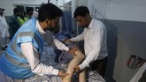 Pakistan berada di wilayah pertemuan lempeng tektonik India dan Eurasian, yang rentan mengalami aktivitas kegempaan yang cukup kuat. (AP Photo/Anjum Naveed)