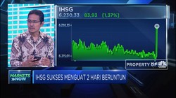 Investor Mulai Net Buy, IHSG Menguat 1,37%