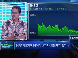 Investor Mulai Net Buy, IHSG Menguat 1,37%