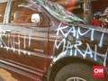 Massa Rusak Mobil Pelat Merah, 19 Pedemo Makassar Diamankan
