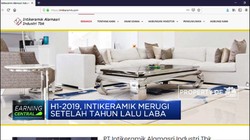 H1-2019, Intikeramik Alamasri Bukukan Rugi