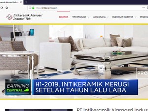 H1-2019, Intikeramik Alamasri Bukukan Rugi