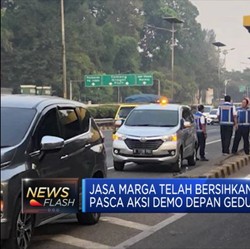 Udah Lancar Nih! Tol Dalam Kota Dibuka Lagi Pasca-Demo