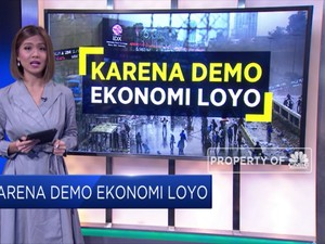 Ekonomi Loyo Akibat Demo