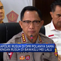 Kapolri dan Mendagri Buka Suara Soal Ricuh di Gedung DPR