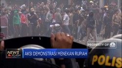 Maraknya Aksi Demonstrasi Tekan Rupiah