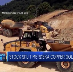 Stock Split Merdeka Copper Gold Disetujui RUPS
