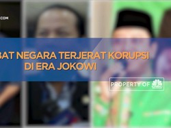 Pejabat Negara Terjerat Korupsi di Era Jokowi