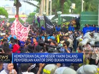 Kemendagri : Dalang Penyerbuan Kantor DPRD Bukan Mahasiswa