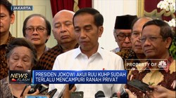 Presiden Jokowi: RUU KUHP Terlalu Mencampuri Ranah Privasi