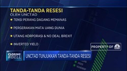 UNCTAD Ingatkan Resesi Global Terjadi di Tahun 2020
