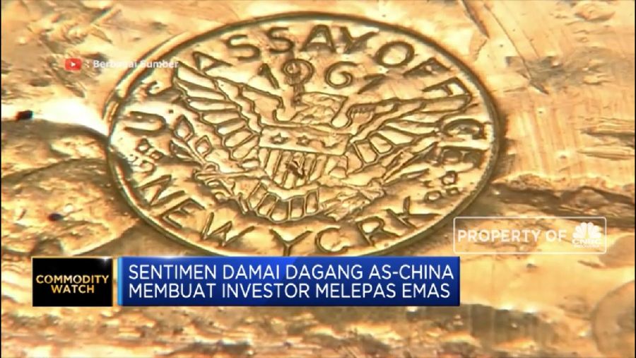 Harga Emas Antam Diam di Tempat