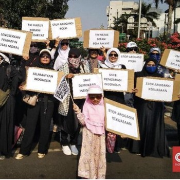 Begini Situasi dan Penampakan Demo Mujahid 212