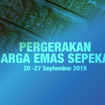 Pergerakan Emas Sepekan Ini: 3 Hari Naik, 2 Hari K.O