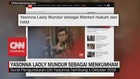 VIDEO: Yasonna Laoly Mundur Sebagai Menkumham
