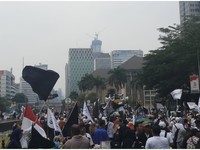 Desak Jokowi Mundur, Aksi Mujahid 212 Juga Bicara Khilafah