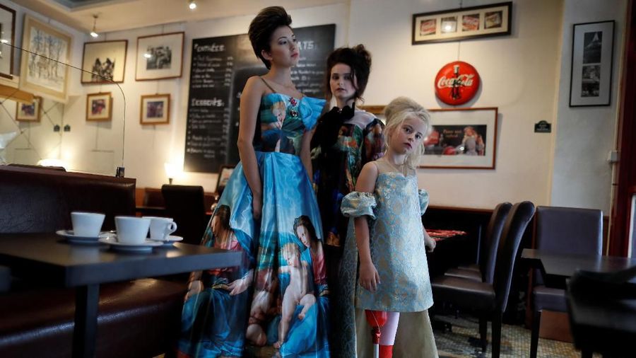 Dia mulai menjadi model untuk merek pakaian UK setahun yang lalu dan telah berjalan di London Kids 'Week