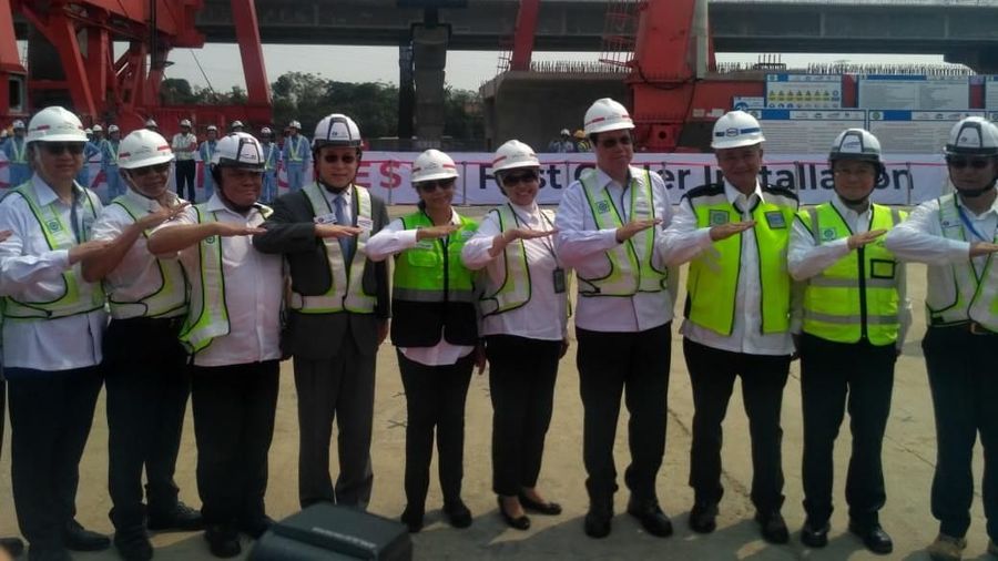 Kereta cepat Jakarta-Bandung masih menyisakan lahan 1%.
