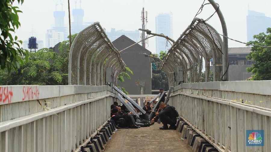 Rute pengalihan lalu lintas sama seperti dengan pada saat aksi 23-25 September.