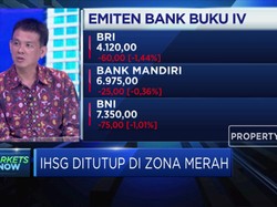 Dibayangi Sentimen Likuiditas, Saham Perbankan Ditinggal