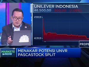 Ada Kabar Stock Split, Saham UNVR Malah Terkoreksi