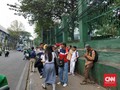 Jelang Demo, Pelajar Mulai Padati Stasiun Palmerah
