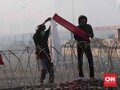 Demo DPR Rusuh, Stasiun Palmerah Ditutup