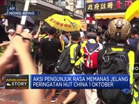 Jelang HUT China, Unjuk Rasa Hong Kong Makin Menggila